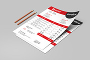 Invoice Template, a Stationery Template by UI_Expert (Thumbnail 2 of 4)