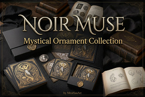 NOIR MUSE Ornament Collection