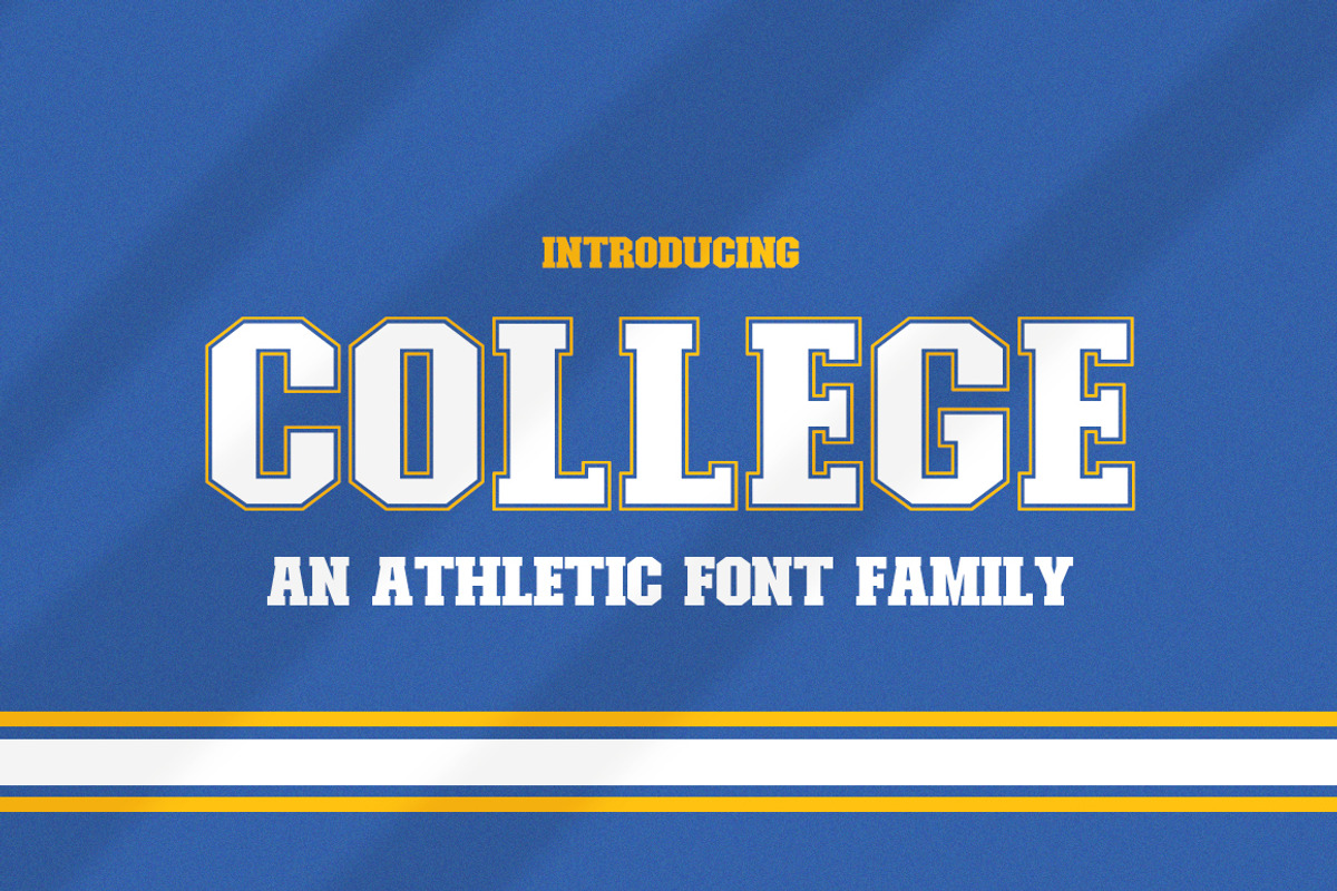 College Font Family