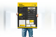 A3 Brand Guideline poster Design, a Presentation Template by Graphic Template (Thumbnail 4 of 8)