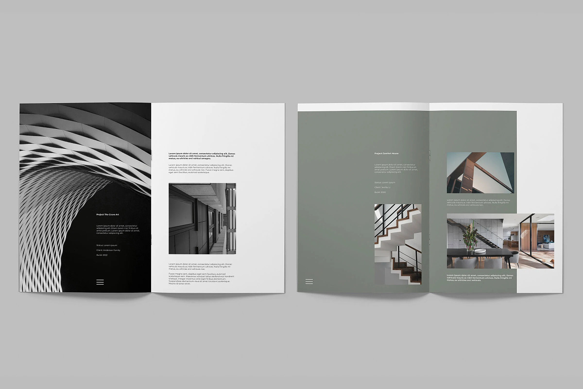 Architecture Portfolio, a Brochure Template by Template Shop (Photo 6 of 9)