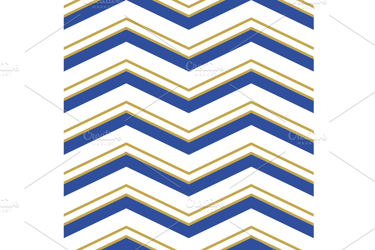 Geometric Seamless Vector Blue and, a Pattern Graphic by FineArtStudio (Photo 1 of 3)