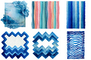 Summer Preppy Hand Drawn Frames, an Illustration by CitraGraphics (Thumbnail 5 of 7)