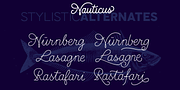 Nauticus, a Sans Serif Font by GRIN3 (Nowak) (Thumbnail 3 of 6)