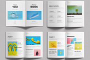Minimal Book Cover Design Template, a Brochure Template by MightyDesign (Thumbnail 2 of 6)