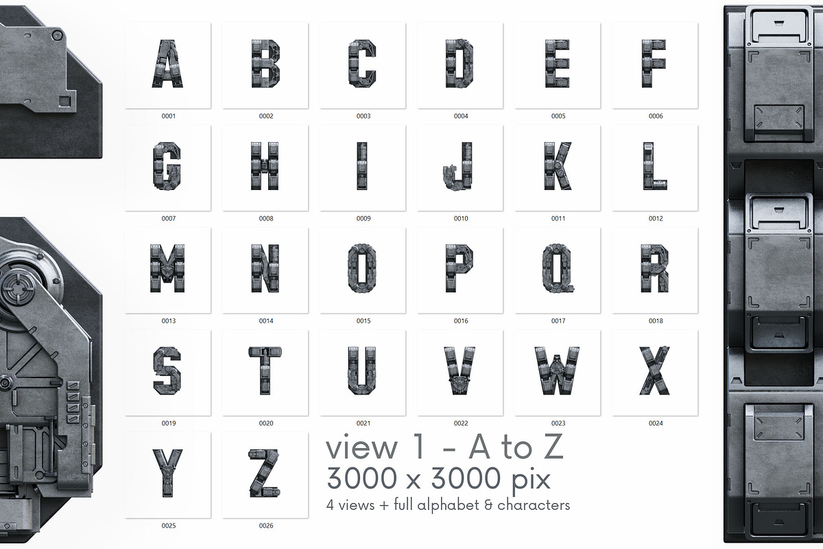 Transformer - 3D Lettering, a Graphic by MIIM