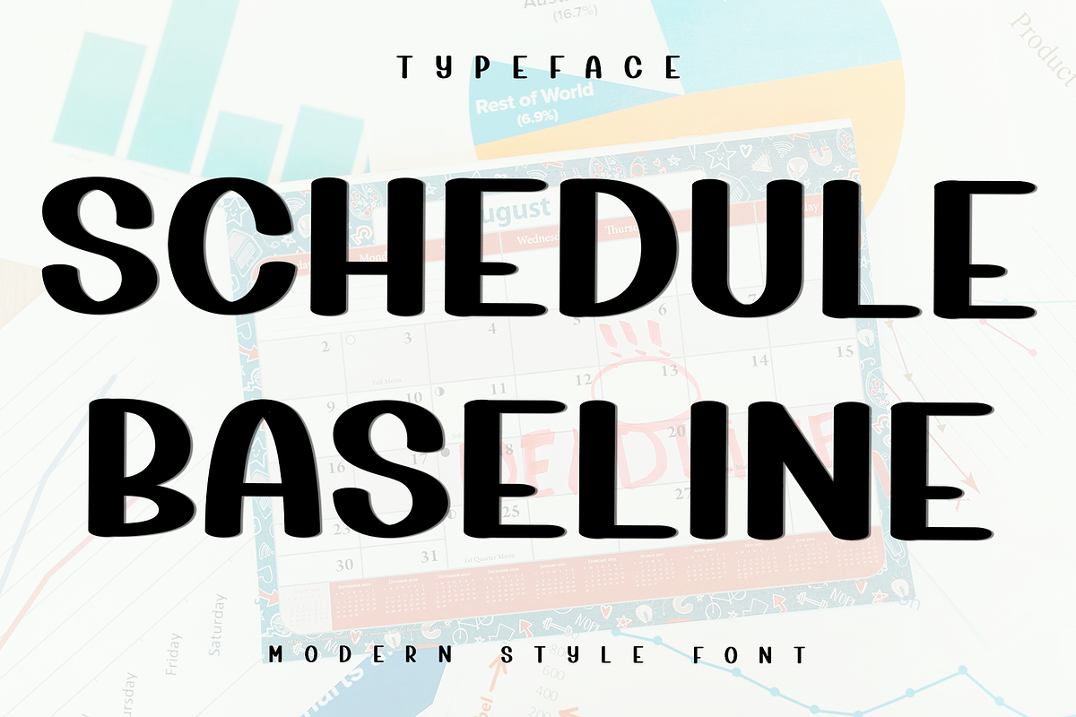 Schedule Baseline, a Script Font by InermediaSTUDIO (Photo 1 of 8)