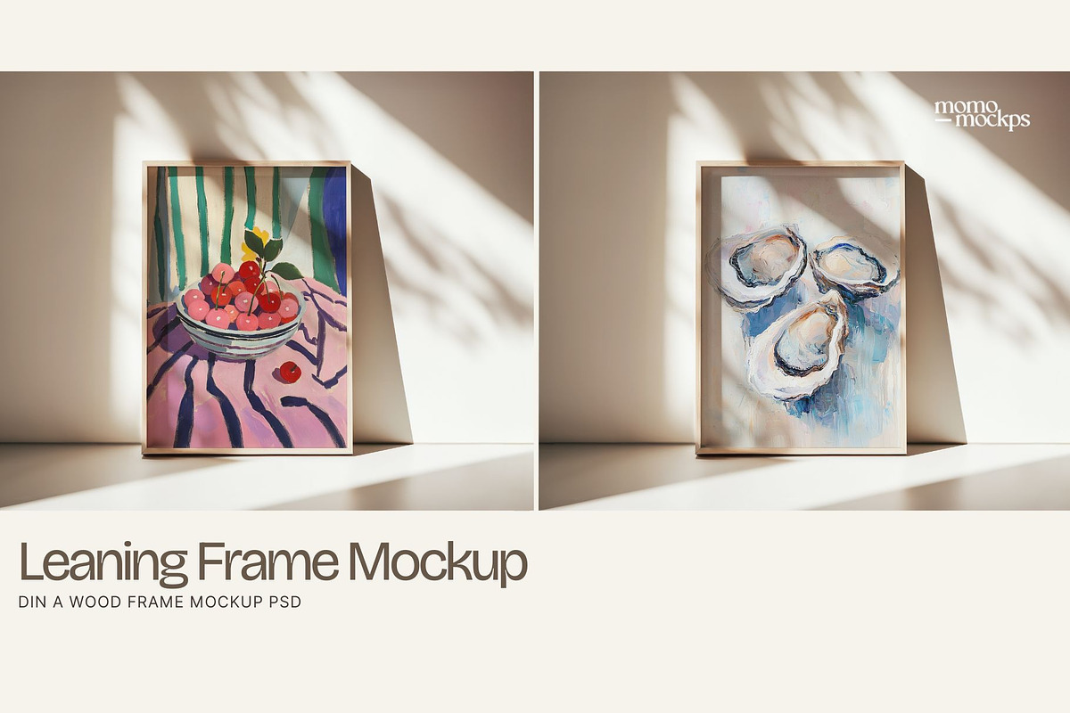 Frame Mockup Bundle Multisize PSD, a Product Mockup by momomockps (Photo 3 of 11)