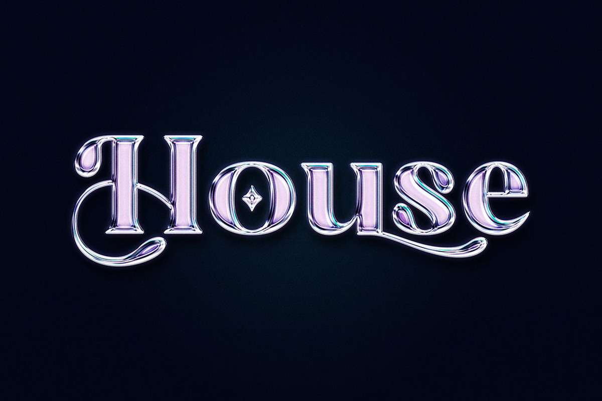 Chrome Text Effect, a Layer Style Add-On by dokudokunomi (Photo 4 of 4)