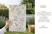 Microfiber Tea Towel Mockup, a Household Mockup by EmpaviMockups (Thumbnail 4 of 6)