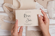 Brightwoods - Handwritten Font, a Script Font by Letterative Studio (Thumbnail 2 of 7)