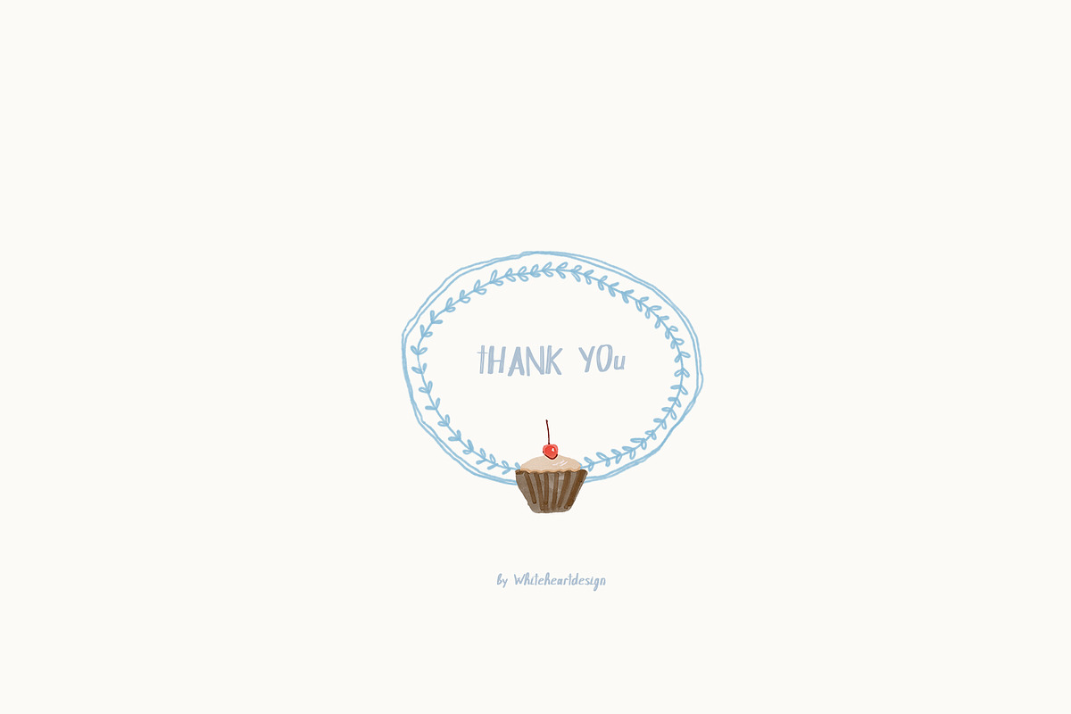 Cottagecore Clipart Frames Posters, a Decorative Illustration by whiteheartdesign (Photo 21 of 21)