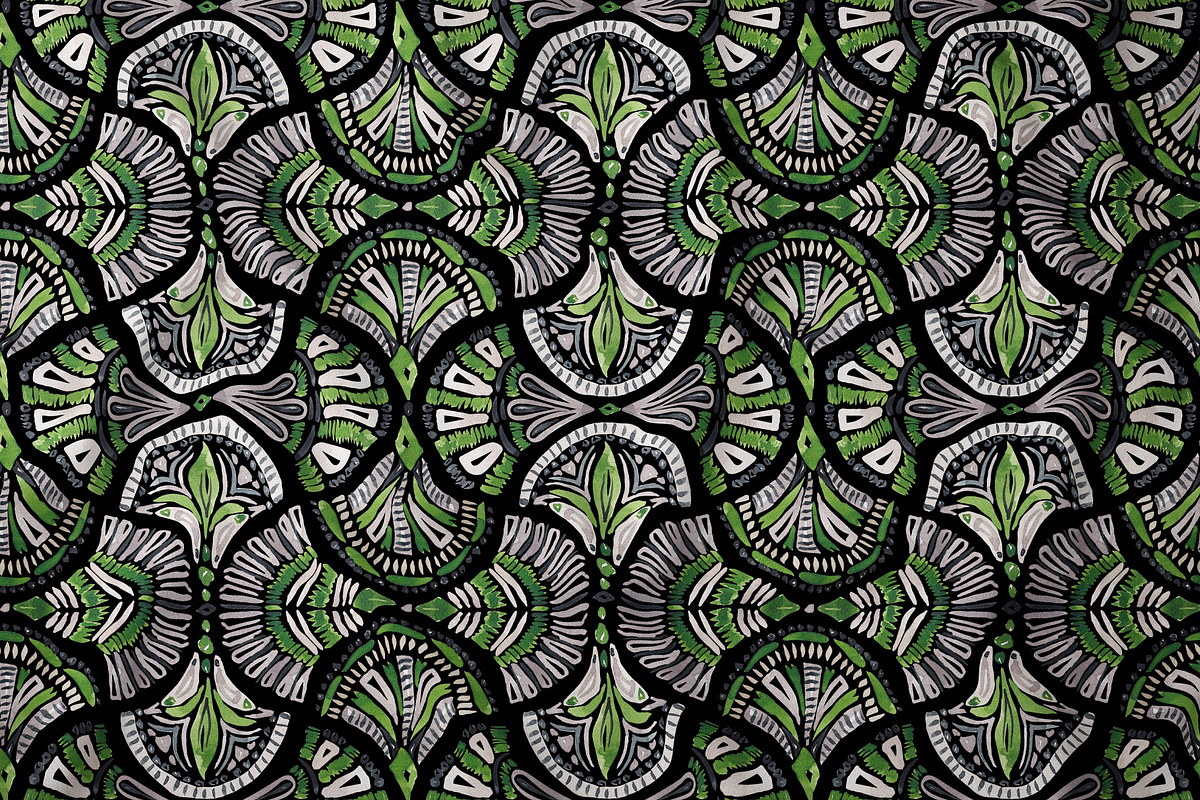 Tribal Geometrical Seamless Pattern, a Pattern Graphic by SirenaArt (Photo 5 of 10)