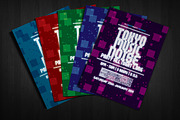 Tokyo Music Noise Party Flyer, a Flyer Template by Andre28 (Thumbnail 2 of 2)
