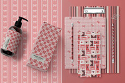 VALENTINE SEAMLESS PATTERNS & HEARTS, a Pattern Graphic by Sonulkaster (Thumbnail 4 of 9)