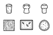 Bundle Olive Oil Brand Icon Set, an Outline Icon by adenpinkstore (Thumbnail 8 of 15)