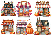 Halloween Candy Shop Clipart, an Illustration by Designworld (Thumbnail 5 of 6)