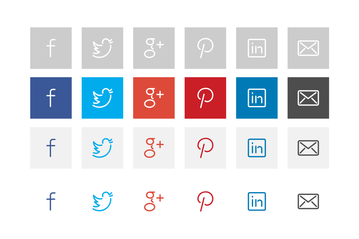 Flat Sharing, an Outline Icon by Ryan Quintal (Photo 2 of 3)