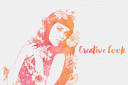 Watercolor Tracer Pro, an Action Add-On by Krystal Designs Co. (Thumbnail 2 of 9)