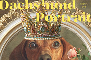 Dachshund Portrait, an Object Graphic by TheCuteShop (Thumbnail 5 of 6)