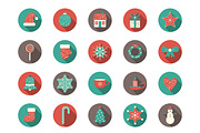 Christmas flat icons, a Solid Icon by Iryna Denysova (Thumbnail 2 of 3)