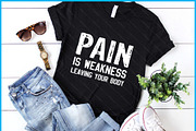 PainIs Weakness Leaving Your BodyGym, a Graphic by Creativeusart (Thumbnail 1 of 4)