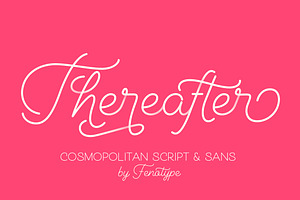 Cosmopolitan Script & Sans Extras