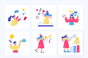 Animated Trading Mini Illustrations, a Person Illustration by Prosymbols (Thumbnail 7 of 11)