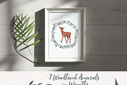 Mountains Woodland Animal Watercolor, an Animal Illustration by Catch the Dream Art (Thumbnail 7 of 9)