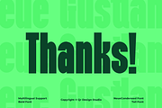 Neue Gustland Modern Condensed Font, a Sans Serif Font by QR Design Studio (Thumbnail 13 of 13)