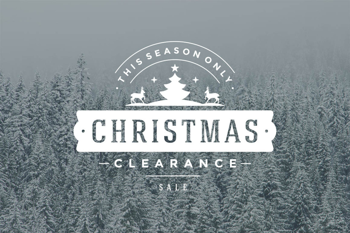30 Christmas Sale Labels and Badges, a Branding & Logo Template by Vasya Kobelev (Photo 15 of 20)