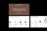 Simple Portfolio Presentation Deck, a Presentation Template by Devators (Thumbnail 5 of 8)