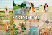 40 Spring Lightroom Preset Bundle, a Preset Add-On by TheWayfarerShoppe (Thumbnail 7 of 11)