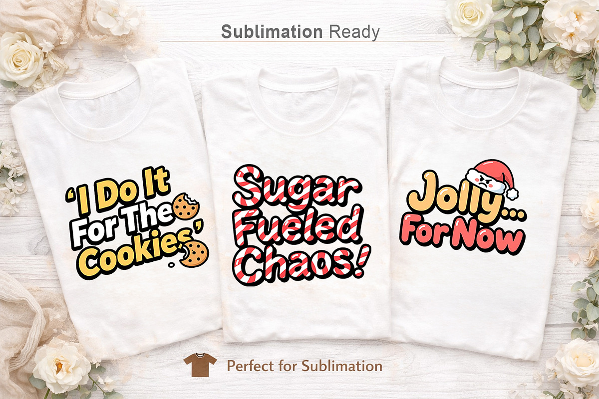 Sarcastic Christmas Quote Clipart, an Illustration by Artnoy (Photo 6 of 8)