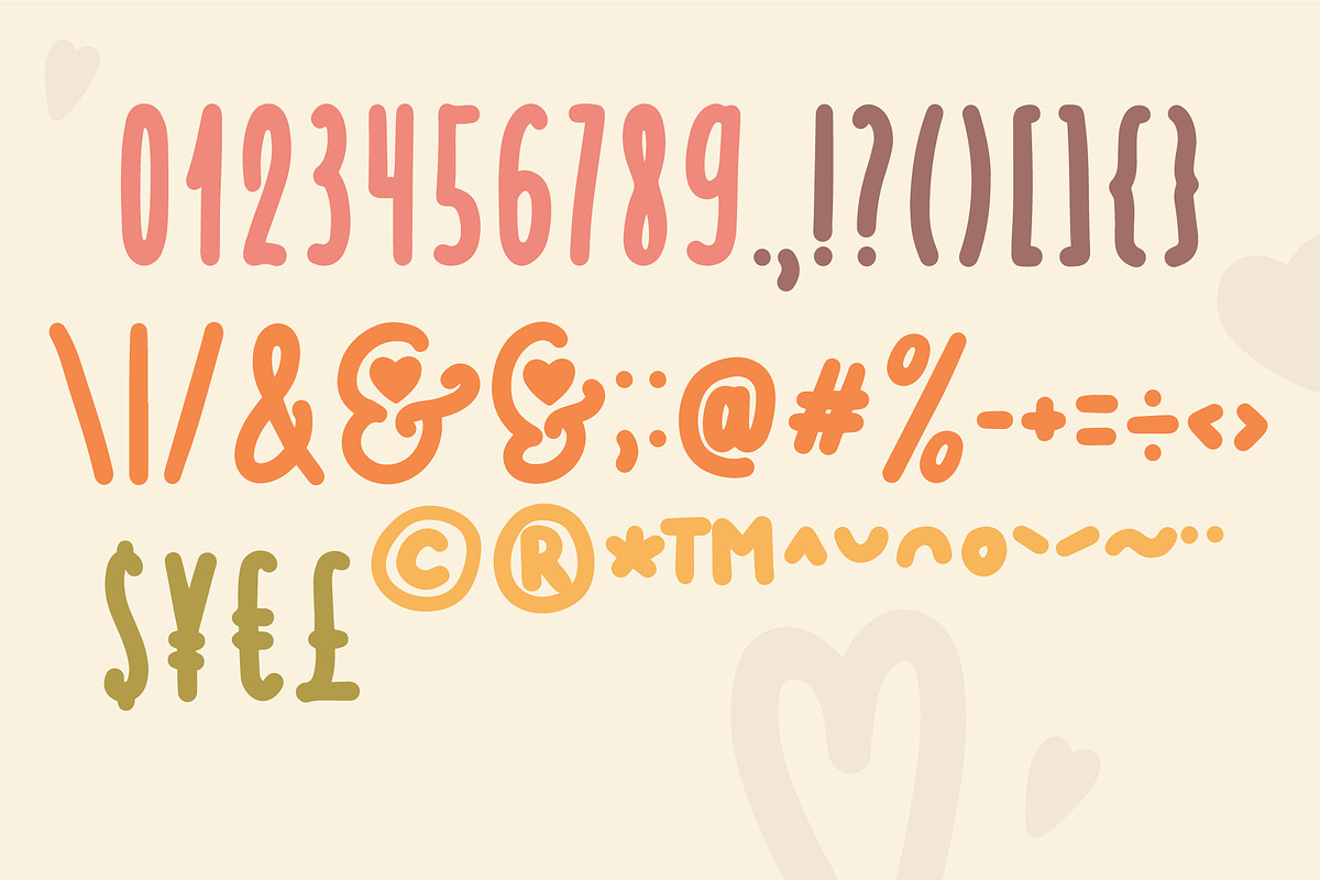 Cupid lovely font | Valentine's Day, a Script Font by Anna Zakharchenko (Photo 12 of 13)