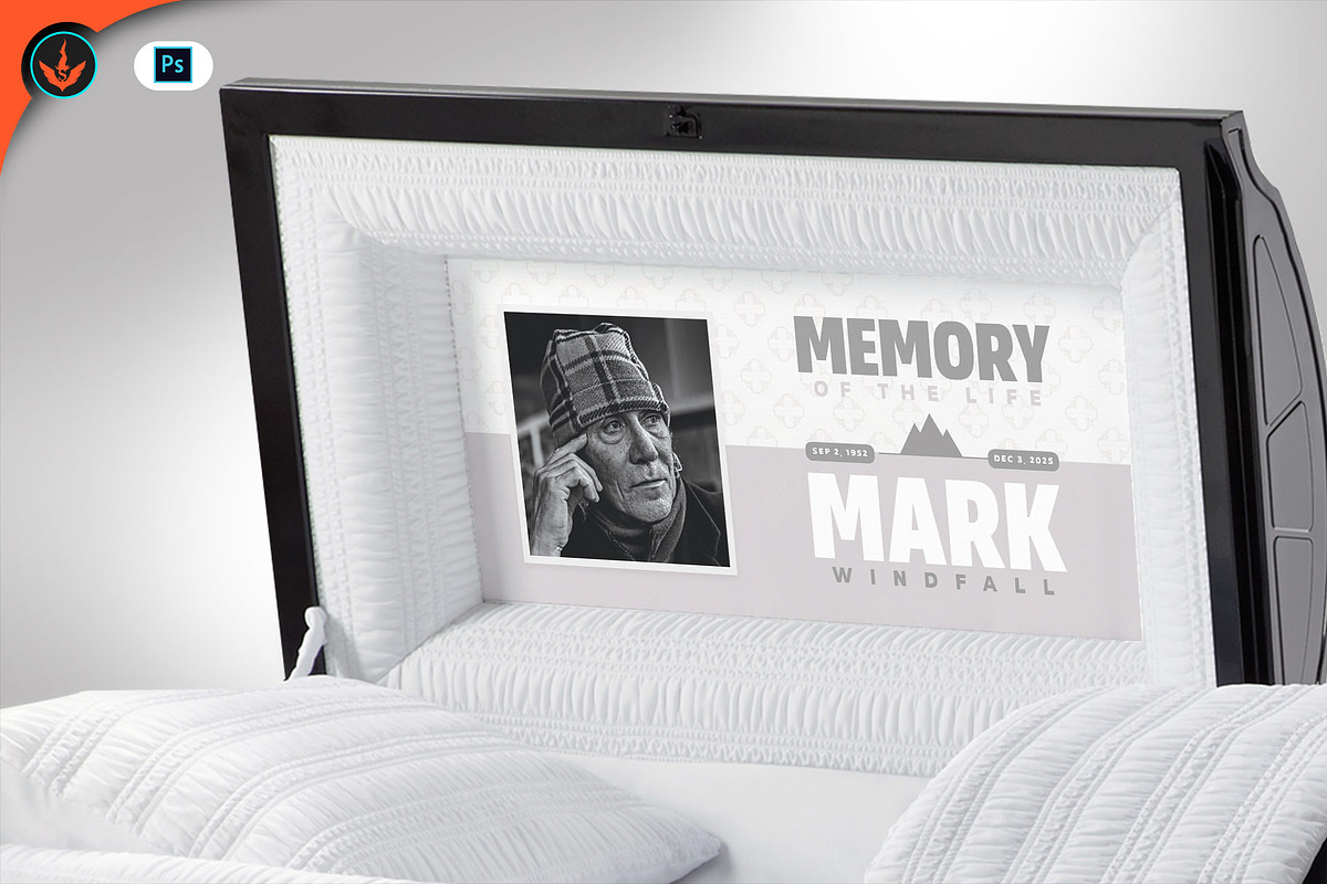 Simple Funeral Cap Panel Template, a Templates & Theme by SeraphimChris