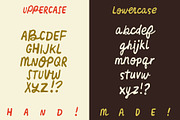 Organic Hand - Semi-script Font, a Font by Studio Funshop by Kelli (Thumbnail 6 of 10)