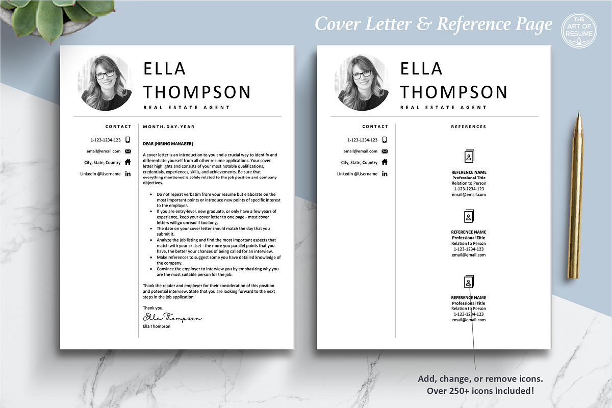 Resume CV Architect, Real Estate, a Resume Template by The Art of Resume (Photo 6 of 8)