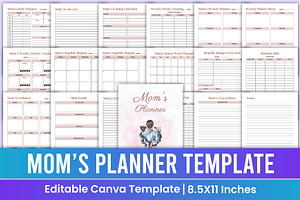 Mom's Planner Canva Template