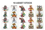 Premium Hero Girl Traditional, a Decorative Illustration by Eka Design (Thumbnail 4 of 4)