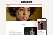 Hair - Beauty Haircare Shopify Theme, a Shopify Template by InspiredTheme (Thumbnail 3 of 9)