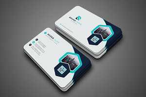 Corporate Business Card, a Business Card Template by GFXCity