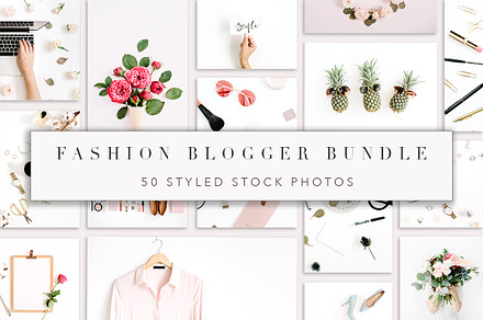 Fashion Blogger Bundle 1, a Beauty & Fashion Photo by Floral Deco