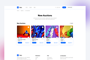 NFT's Auction UI Kit, an UI Kit Template by ArtGalaxy (Thumbnail 4 of 4)