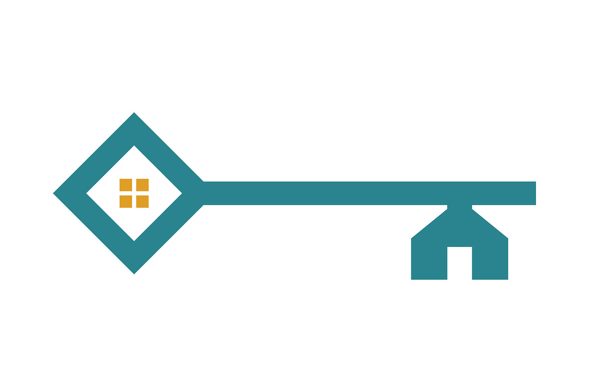 Key House Logo, an Object Graphic by Rhealea_Design