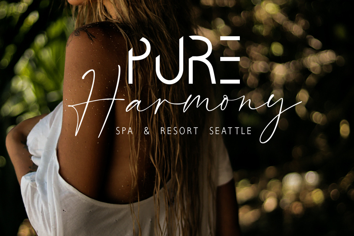 Invisible Beauty. Chic Duo Font. preview 6
