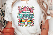Teacher Summer Sublimation Design, a Seasonal Illustration by DreamPrint404 (Thumbnail 5 of 6)