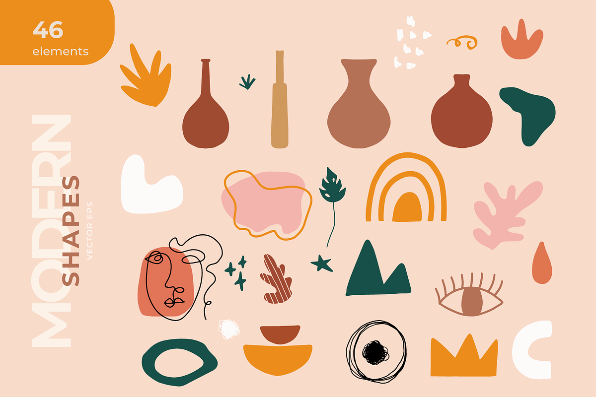 Modern Graphic Elements, a Templates & Theme by Getalo Viktoriia (Photo 7 of 10)