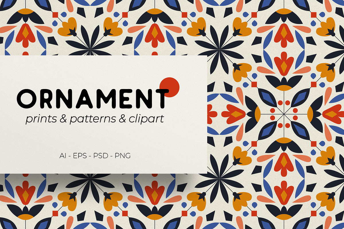 ORNAMENT - prints & patterns, a Decorative Illustration by Anna.Klets (Photo 1 of 11)