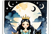 ETARA Moonlit Cat Oracle, a Decorative Illustration by ETARA by Mea Hau (Thumbnail 11 of 11)